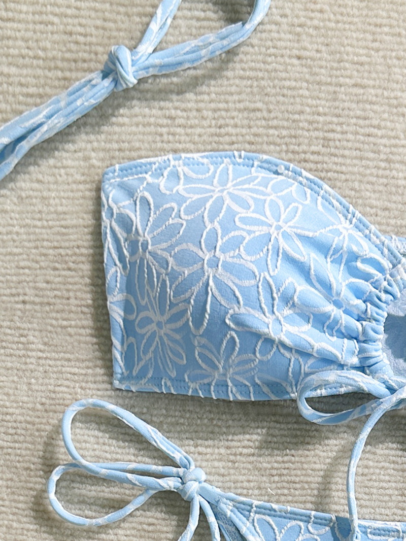 New Hot-Selling Solid Color Towel Bikini Set - Sexy, Skin-Brightening Two-Piece Swimsuit