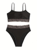 2025 New Western Style Two-Piece Bikini – High Waist Strappy Back Swimwear