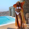 New Solid Color Bikini Set For Women Sexy Two-Piece Swimsuit European And American Style