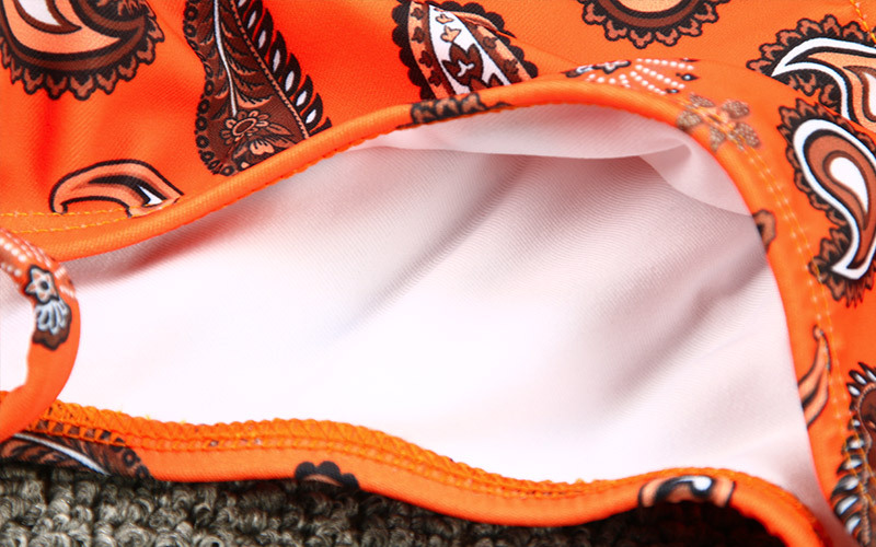 Printed Tie Strap Bikini Two-Piece Swimsuit S-XXXL Sexy European Fashion_05