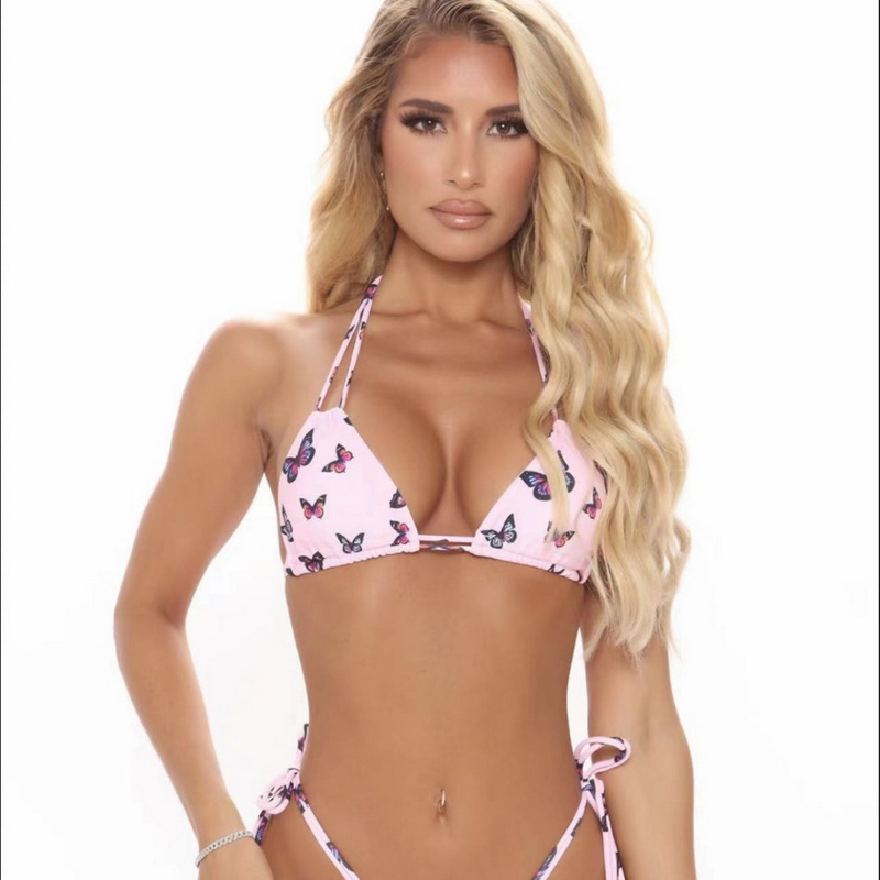 Sexy Zebra Triangle Bikini - Pure Desire Style Women's Swimwear