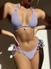 High-End Sexy Solid Color Bikini for Women – Best-Selling Stylish Swimwear