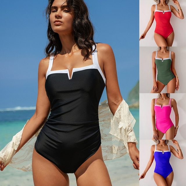 2025 One-Piece Swimsuit - Sexy European Bikini Style In Stock