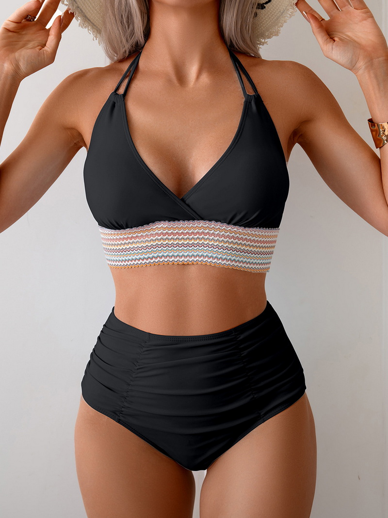 2025 Sexy Two-Piece Bikini - European Swimsuit Bikini Set