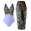 New Sexy One-Piece Swimsuit for Women - European Bikini Beach Skirt Cover-Up Set In Stock