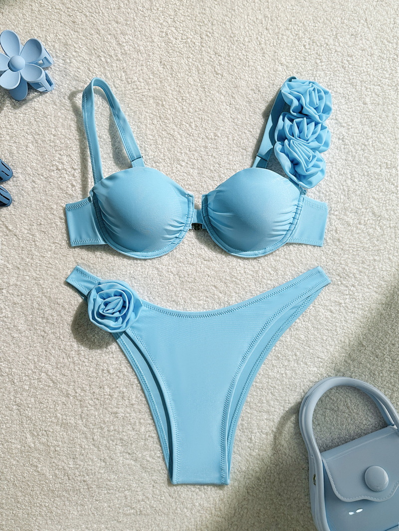2025 Floral Underwire Push-Up Bikini For Women Ins Style European Beachwear_08