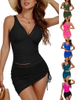 2025 Two-Piece Mesh Swimsuit - Modest Sporty Bikini for Women