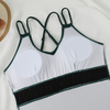 2025 One-Piece Swimsuit With Panel Straps And Ribbed Fabric In Solid Color European Style