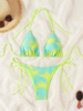 Hot-Selling 3-Piece Tie-Up Bikini Set - Fashionable Vacation Swimwear for Women
