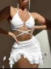 New Sexy 3-Piece Bikini Beach Set for Women - Stylish Swimwear