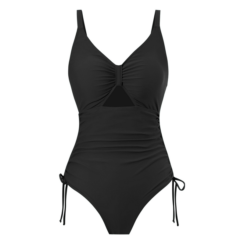 New One-Piece Women's Swimsuit European Hollow Out Bikini Swimwear (40)