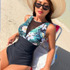 2025 New One-Piece Swimsuit for Women - European Lace Bikini Swimwear