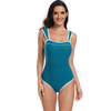 New European Sexy One-Piece Swimsuit - Sports Bikini Set with Skirt Two-Piece In Stock