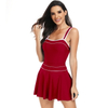 New European Sexy One-Piece Swimsuit - Sports Bikini Set with Skirt Two-Piece In Stock