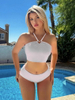 New Sexy Hollow Halter Bikini Set - Two-Piece Beach Swimsuit