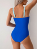 2025 One-Piece Swimsuit - Sporty European Style Hot-Selling Women's Swimwear