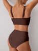 2025 Sexy Two-Piece Bikini Set - High-Waisted European Style Swimwear