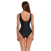 2025 New Sexy V-Neck One-Piece Swimsuit – Modest Tummy Control Swimwear
