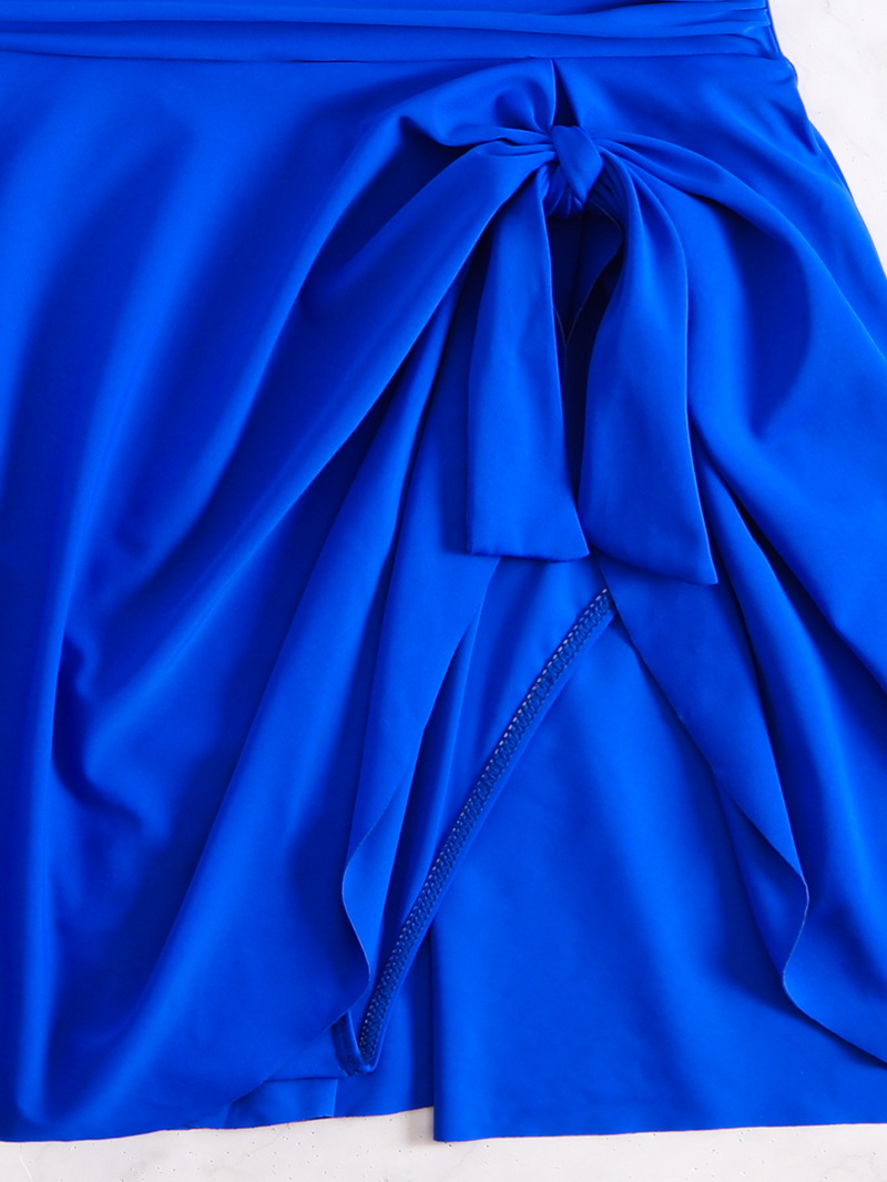 2025 One-Piece Skirted Swimsuit - European Women's Swimwear In Stock_25
