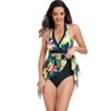 New Quick-Dry One-Piece Swimsuit for Women - Plus Size Modest Slimming Spa Bikini European Style