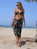 2025 Three-Piece Floral Bikini Swimwear For Women Vacation Hot Springs