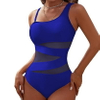 2025 New European One-Piece Swimsuit With Sexy Bikini Cover-Up