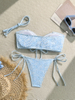 New Hot-Selling Solid Color Towel Bikini Set - Sexy, Skin-Brightening Two-Piece Swimsuit
