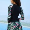 2025 New Fashion Bikini Long Sleeve Dive Swimsuit for Women Two-Piece Swimwear