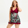 New European Big Size Women's Bikini Swimwear with Boyshorts