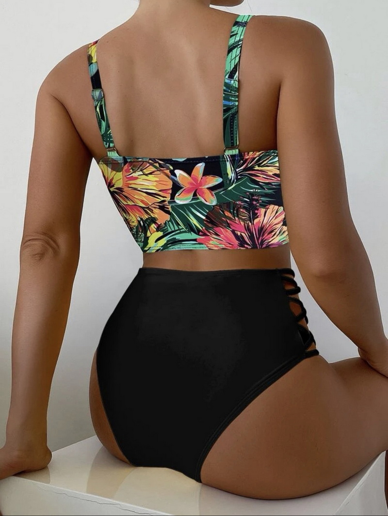 Sexy Underwire Printed Bikini - Hot Seller Two-Piece Wholesale Swimwear_04