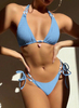 High-End Sexy Solid Color Bikini for Women – Best-Selling Stylish Swimwear