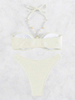 Sexy Chain Halter Bikini - Solid Color Hot Seller Beachwear