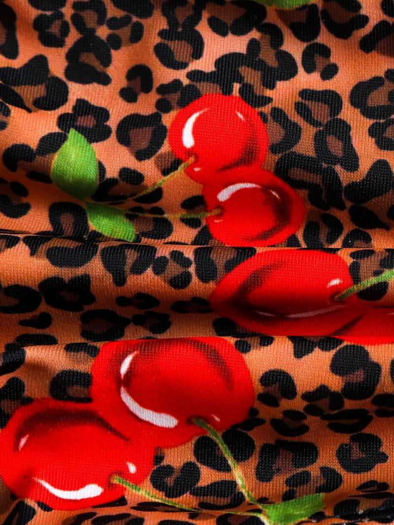 2025 Ins-Style Printed Bikini - European Sexy Lace-Up Swimsuit In Stock_05