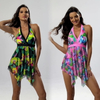 New Quick-Dry One-Piece Swimsuit for Women - Plus Size Modest Slimming Spa Bikini European Style
