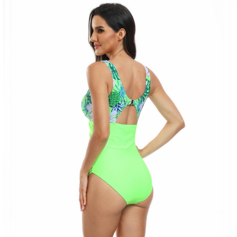 2025 New One-Piece Swimsuit for Women - European Lace Bikini Swimwear_31