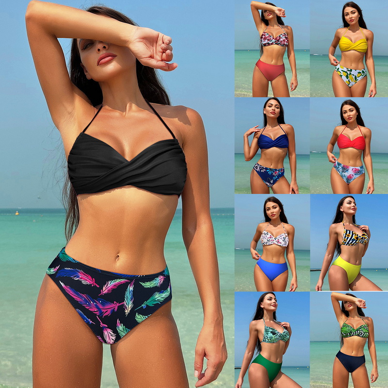 New European Bikini Swimsuit for Women - Colorblock Sexy Ins Style Bikini_02