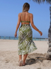 2025 Three-Piece Floral Bikini Swimwear For Women Vacation Hot Springs