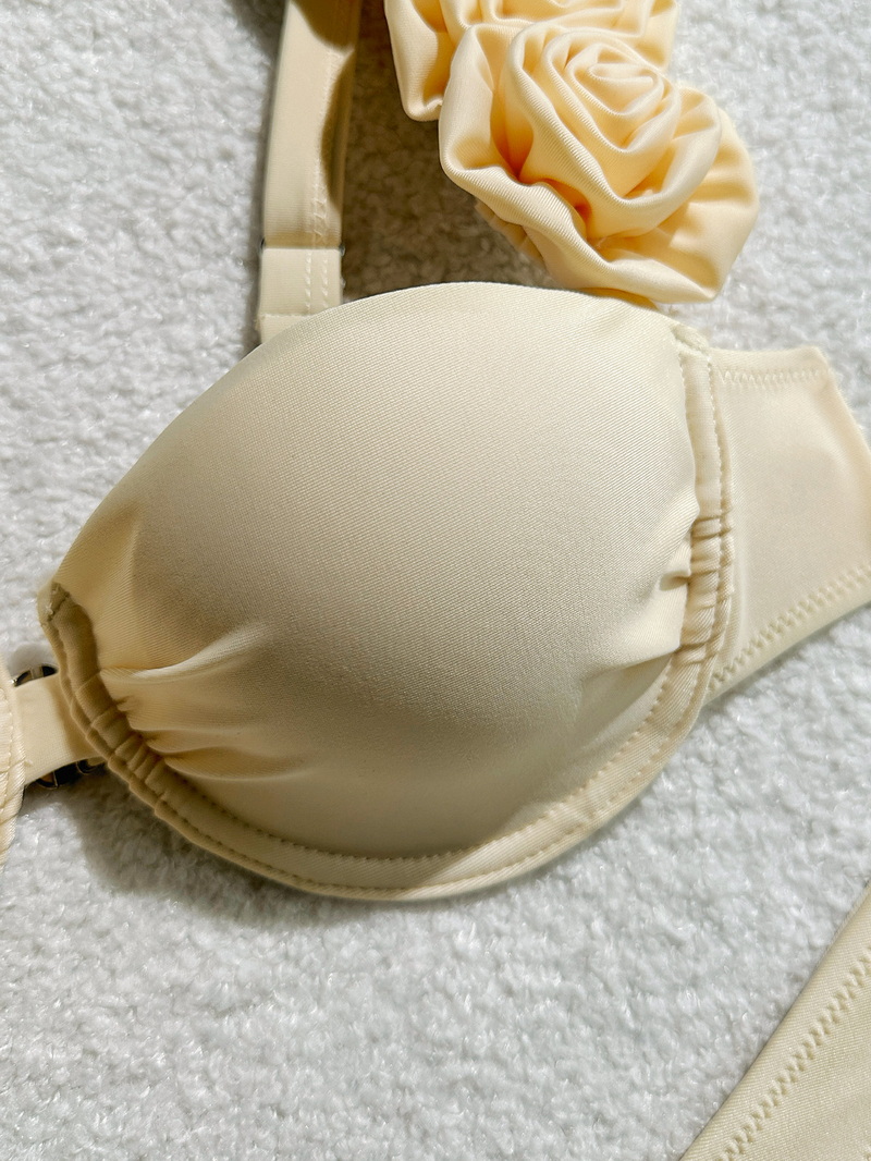 2025 Floral Underwire Push-Up Bikini For Women Ins Style European Beachwear_12
