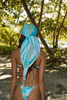 New Tie-Dye Print Hard-Cup Two-Piece Swimsuit – Sexy Tie Bikini for Women