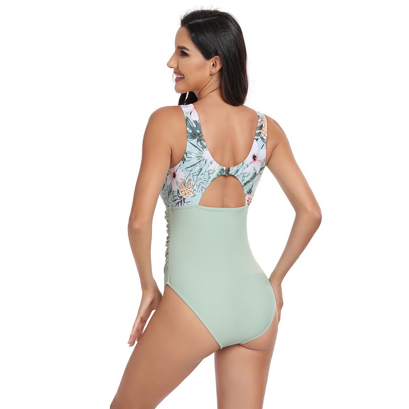 2025 New One-Piece Swimsuit for Women - European Lace Bikini Swimwear_04