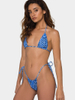New Western Style Bikini – Printed Triangle Cup Halter Neck Two-Piece Swimsuit