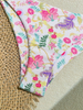 Floral Backless Two-Piece Bikini Set - Trendy Hot Spring Swimsuit for Women