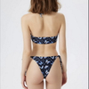 Sexy Butterfly Print Micro Bikini - Three-Point Women's Swimwear