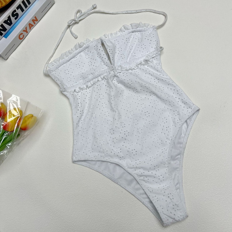 Sexy Halter One-Piece Bikini - Tie-Up Women's Beach Swimsuit Hot Seller_10
