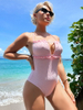 Sexy Halter One-Piece Bikini - Tie-Up Women's Beach Swimsuit Hot Seller