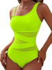 2025 New European One-Piece Swimsuit With Sexy Bikini Cover-Up
