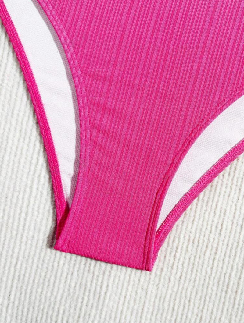 Sexy Halter Tie Bikini - Solid Color Sanya Vacation Hot Seller_04