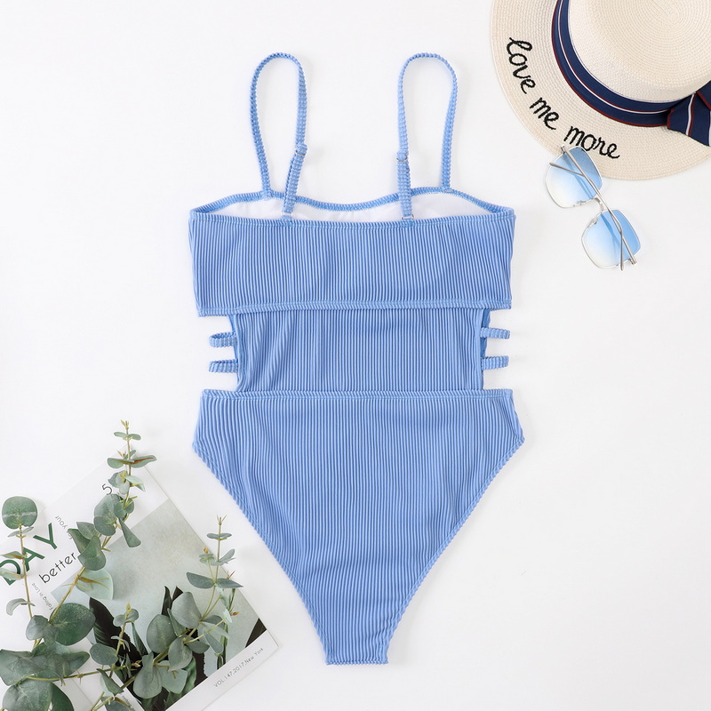 2025 New Solid Color Slimming Tummy Control Backless One-Piece Swimsuit for Women_30