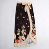 2025 New Moroccan Print One-Piece Sheer Skirt Two-Piece Swimsuit