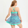 New European Big Size Women's Bikini Swimwear with Boyshorts